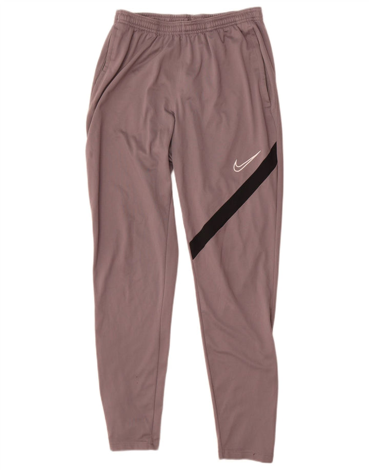Pantalones De Chándal Nike Dri Fit Para Hombre Poliéster Color Block Gris Medio