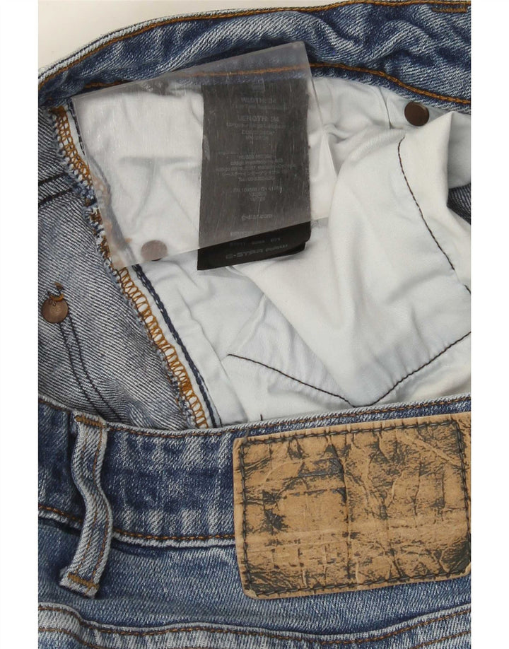 Vaqueros rectos para hombre G-Star W34 L34 Algodón azul
