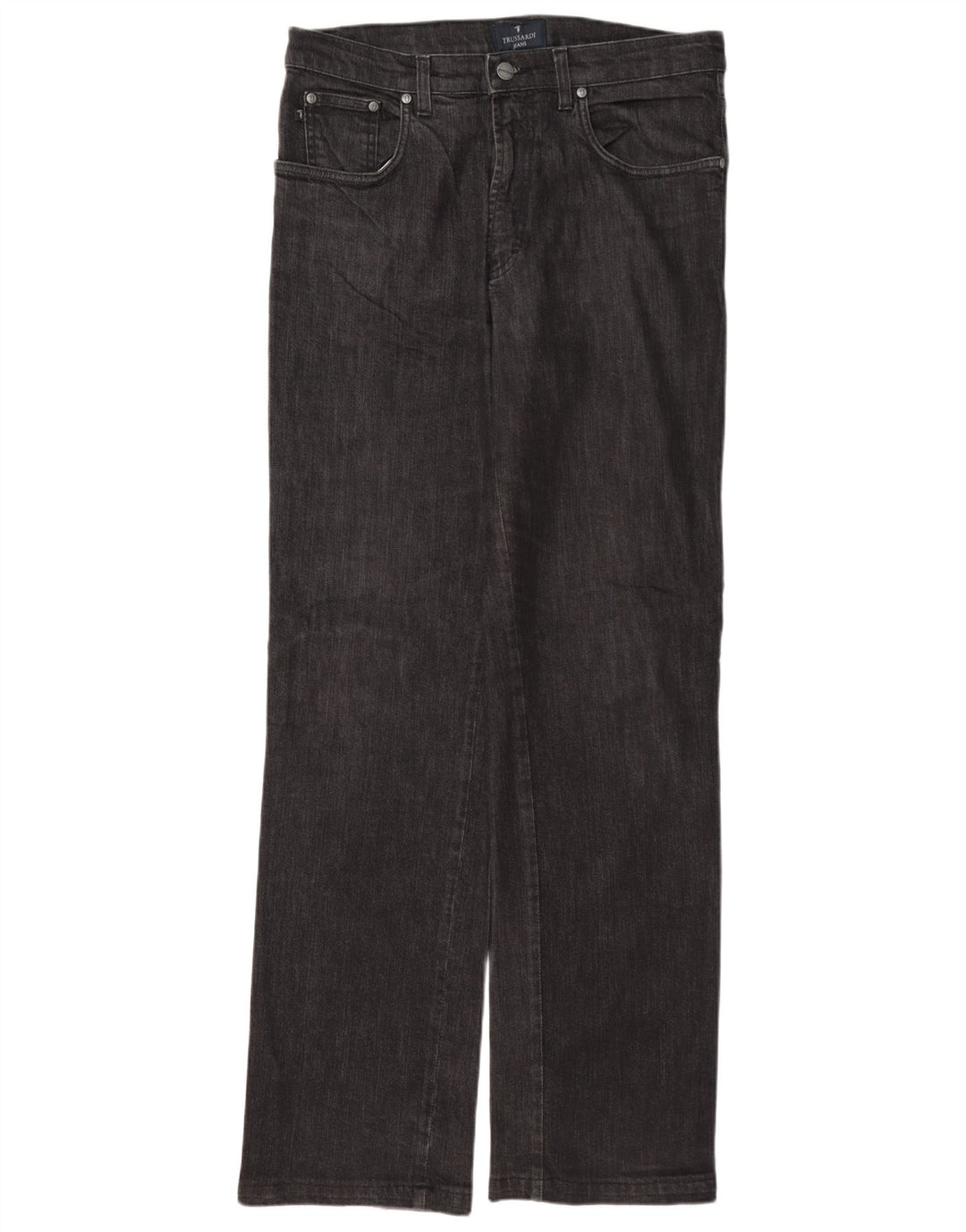 Vaqueros Trussardi Hombre Rectos W34 L33 Algodón Gris