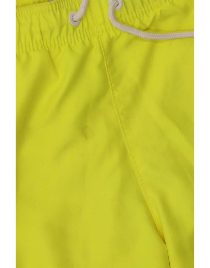 Abercrombie & Fitch Bañador Corto Hombre Poliéster Amarillo Medio
