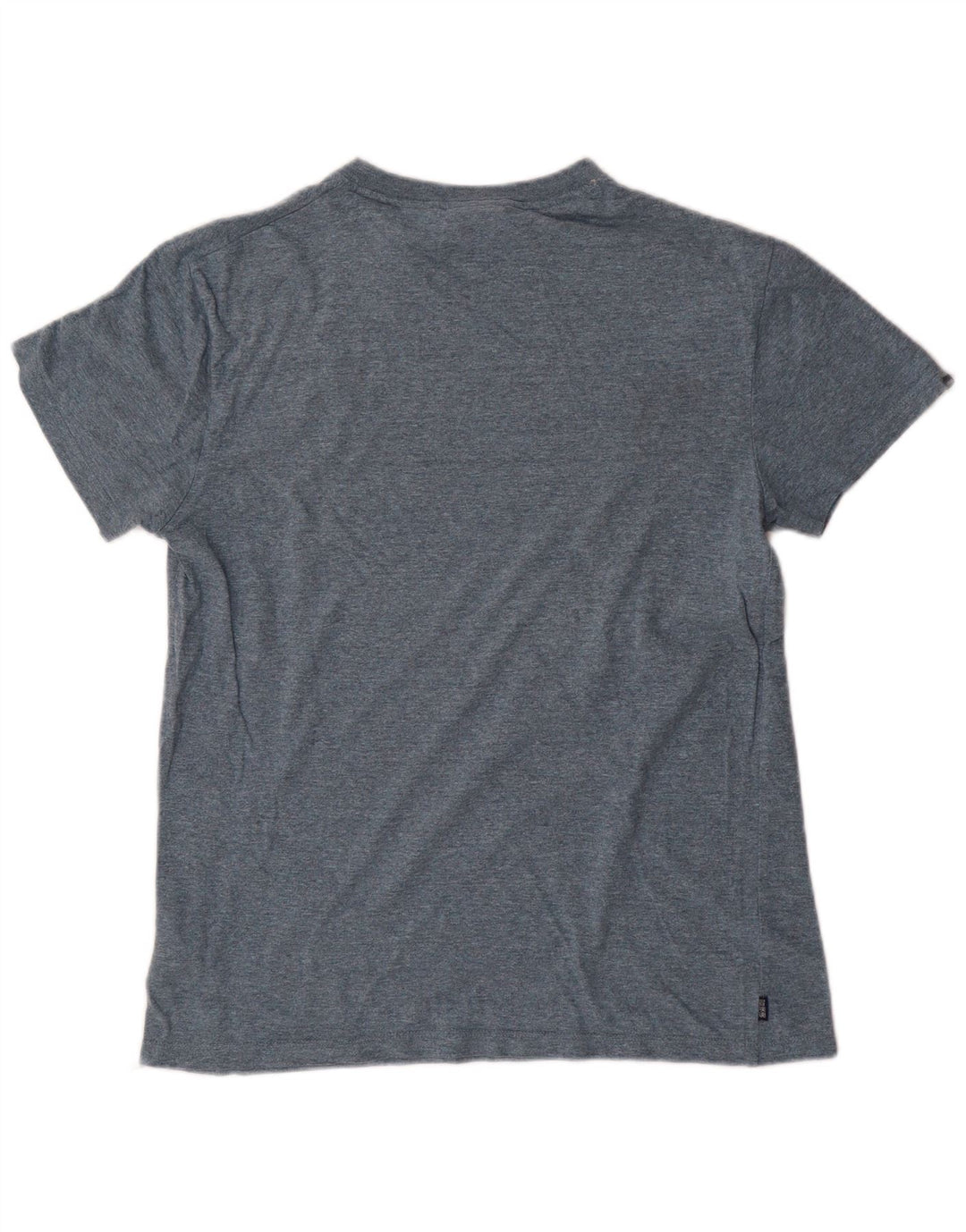 Superdry Camiseta para hombre Top de algodón moteado en azul medio