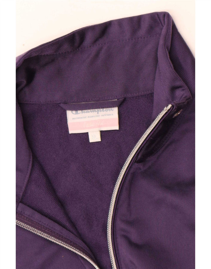 Champion Chaqueta de Chándal para Mujer UK 40 XL Púrpura