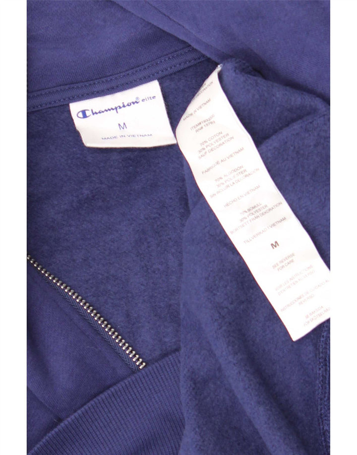 Champion Sudadera Oversize con Cremallera y Cuello para Mujer UK 40 Medium Azul Marino