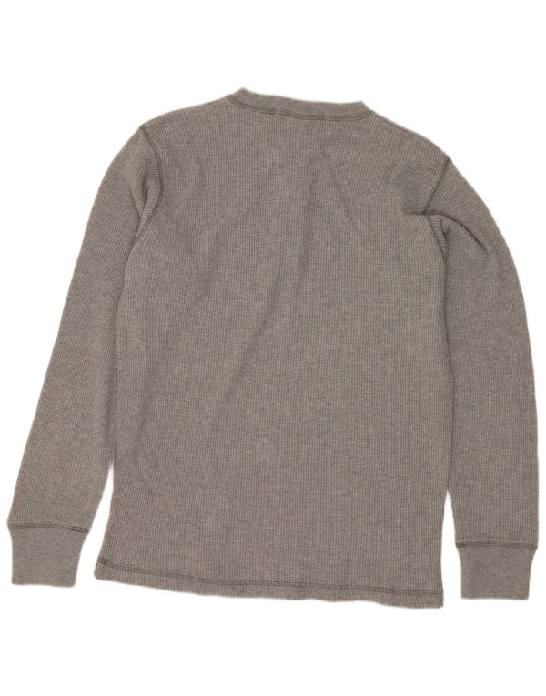 Levi's Hombre Top Manga Larga Algodón Gris Medio