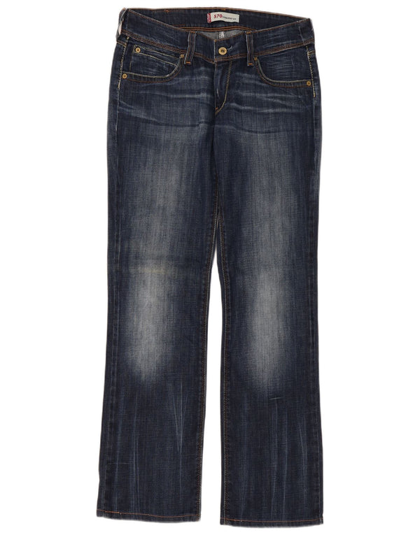 Vaqueros Levi's Mujer 570 Rectos W31 L31 Algodón Azul Marino