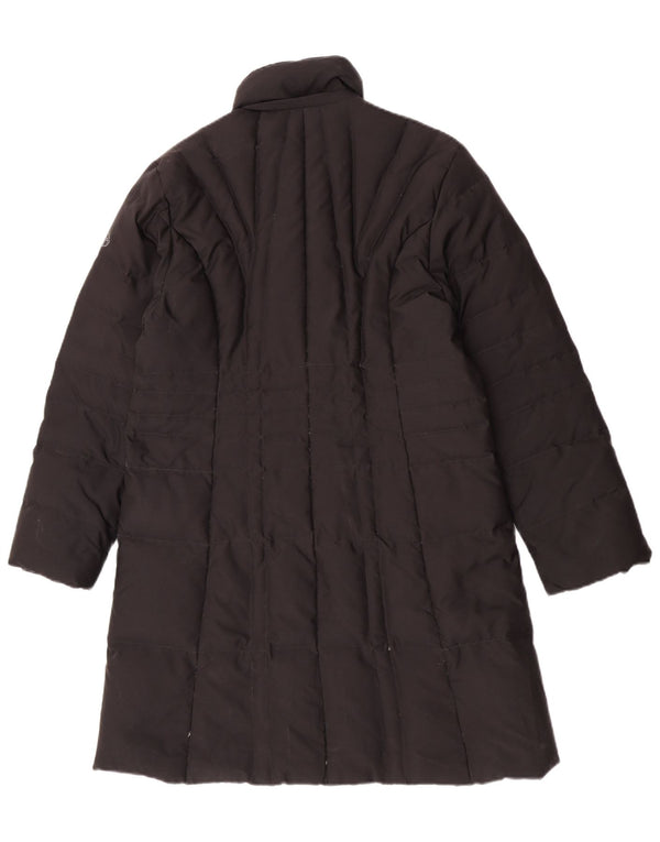 Sergio Tacchini Abrigo acolchado para mujer IT 46 Grande Negro