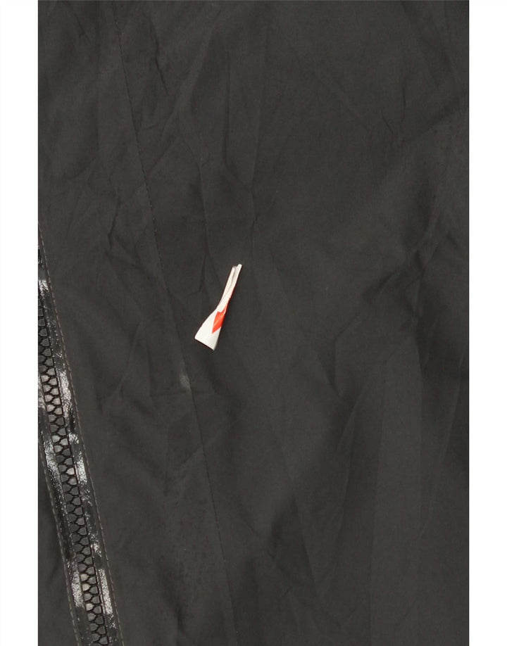 The North Face Chaqueta cortavientos con capucha gráfica para hombre UK 38 Gris medio