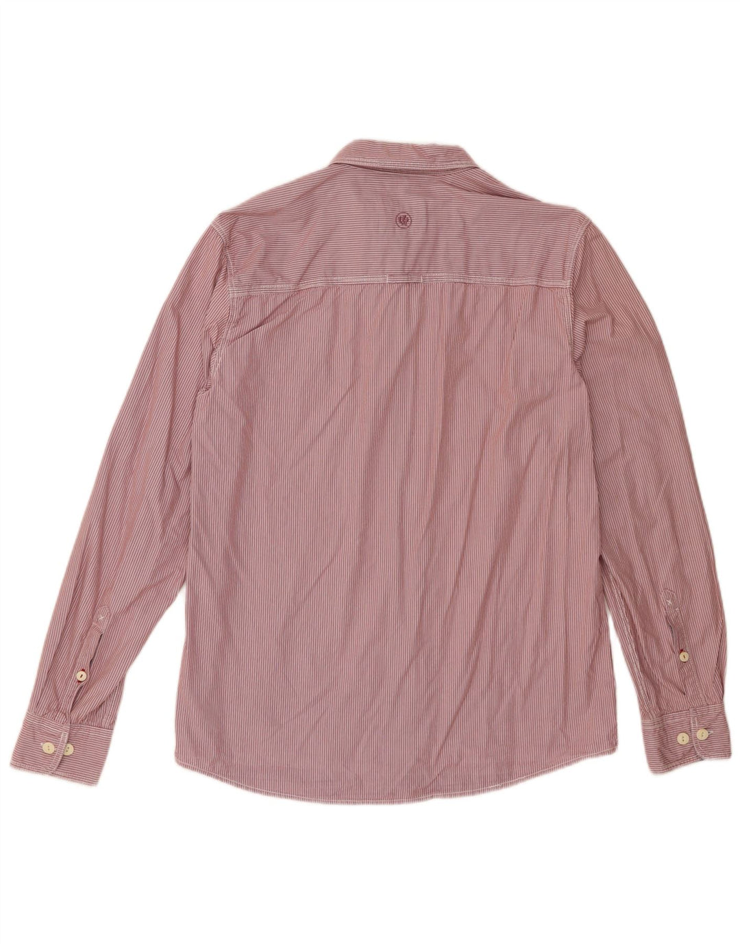 Camisa de corte clásico para hombre de Fat Face de algodón a rayas diplomáticas en color rojo medio