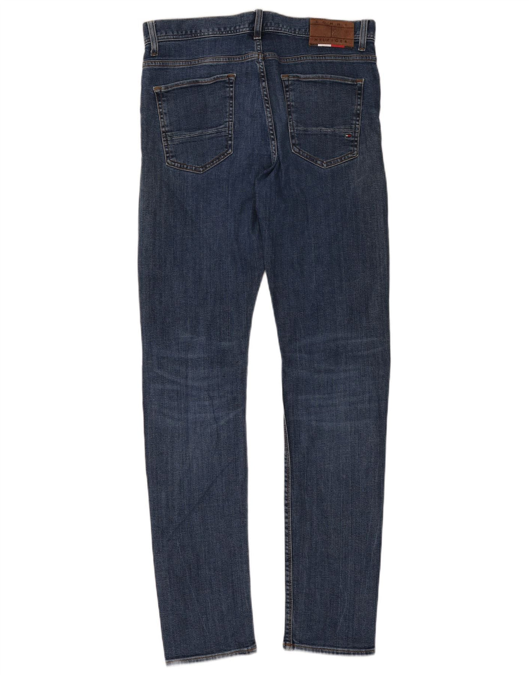 Tommy Hilfiger Vaqueros ajustados Bleecker para hombre W33 L34 Algodón azul