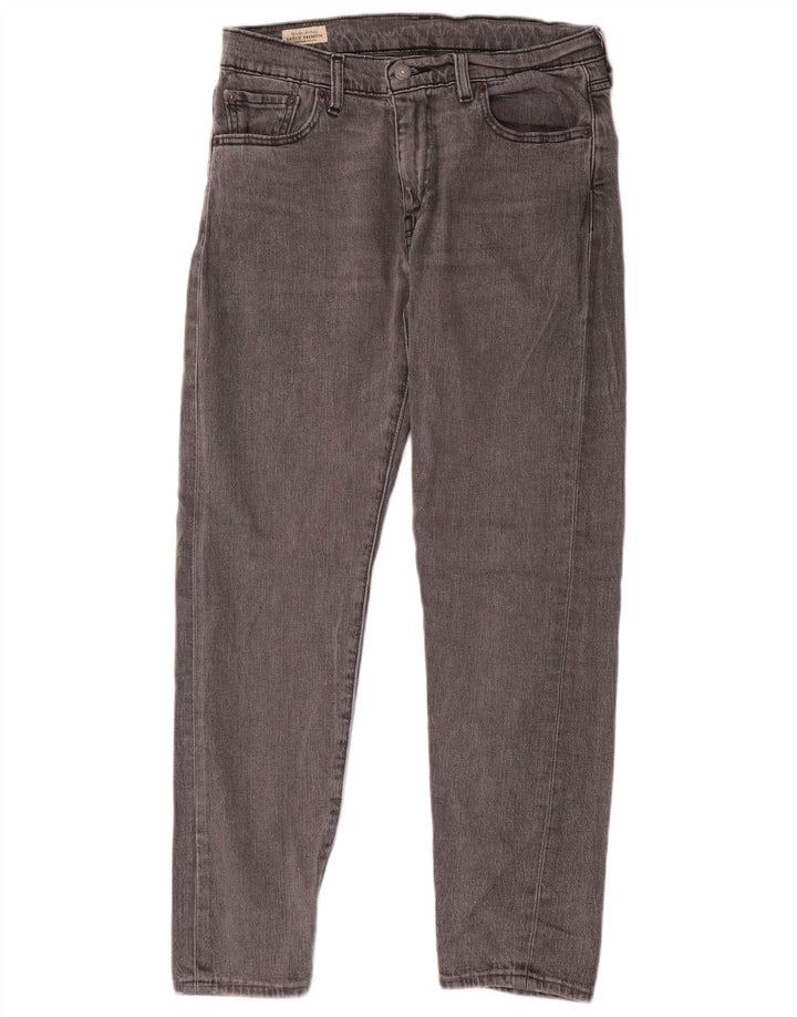 Levi's Hombre 512 Slim Tapered Jeans W30 L30 Algodón Gris