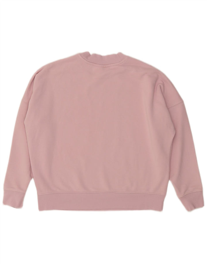 SCOTCH & SODA Sudadera extragrande para mujer, talla 40, talla pequeña, algodón rosa