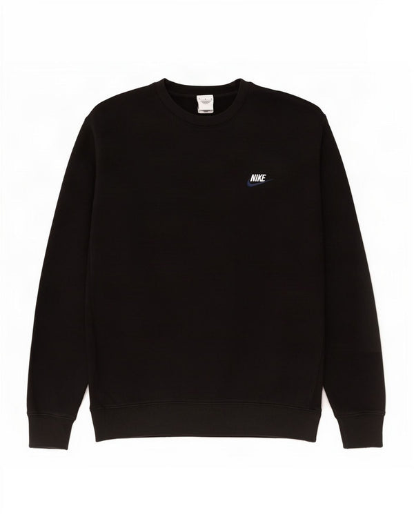 Nike Hombre Sudadera Jumper Medium Negro Algodón