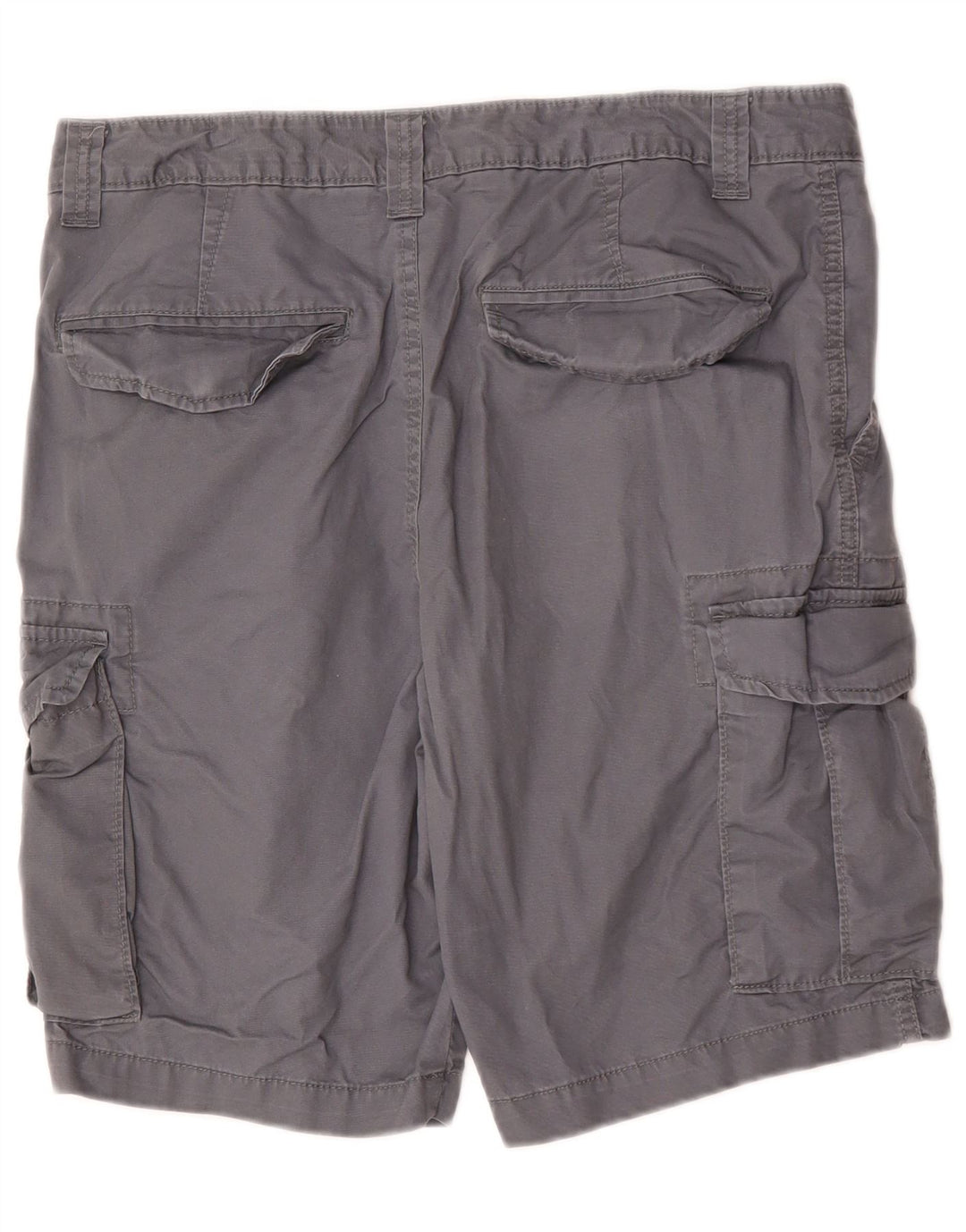 Marks & Spencer Pantalones cortos tipo cargo para hombre W34 Algodón gris grande