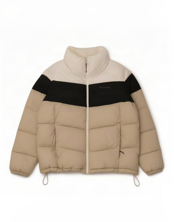 Columbia Chaqueta acolchada para hombre ES 42 XL Poliéster color beige
