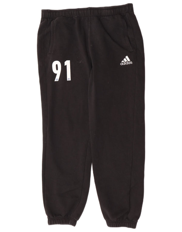 Adidas Hombre Graphic Chándal Pantalones Joggers XL Negro Algodón