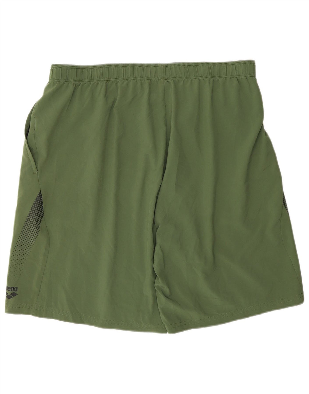 Pantalones cortos deportivos Arena para hombre poliéster caqui grande