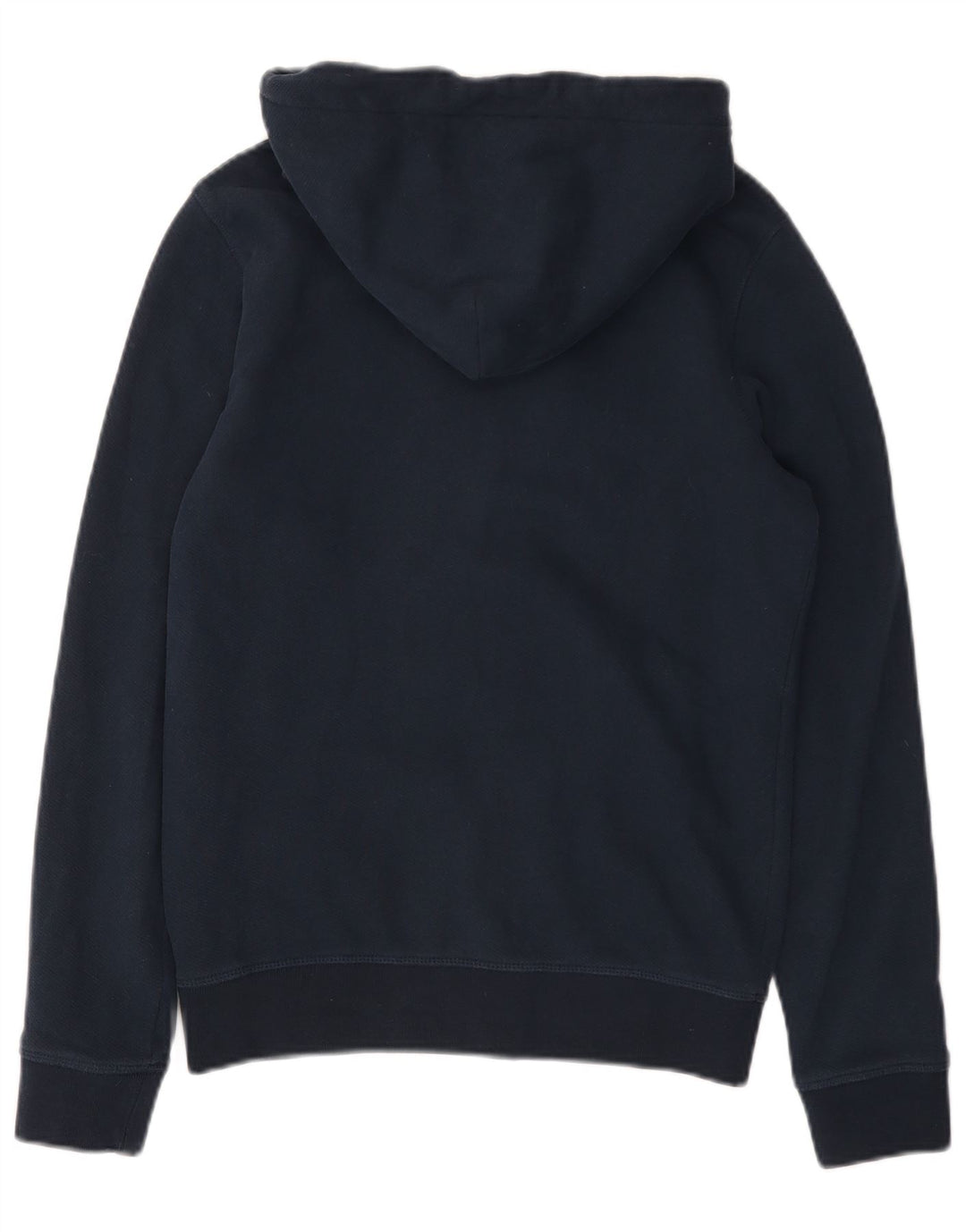 GANT Suéter con capucha y cremallera gráfica para hombre Small Azul marino Algodón