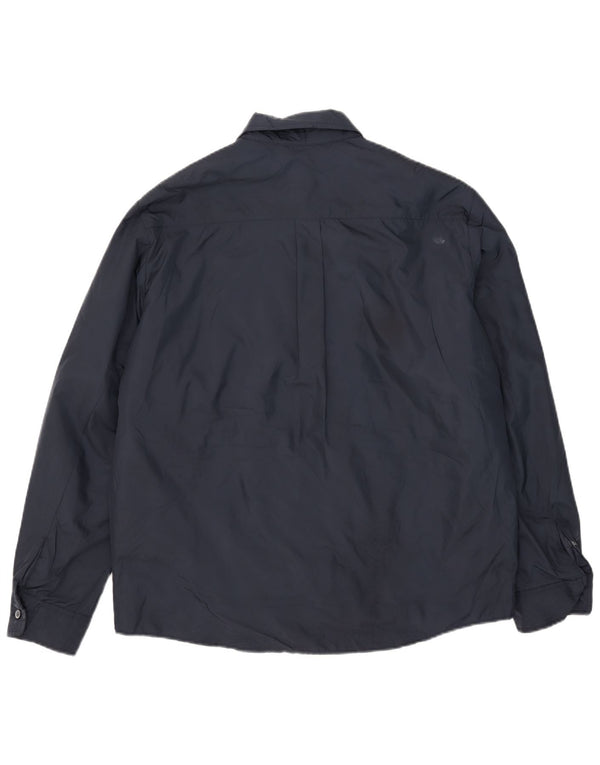 Zara Chaqueta Cortavientos Hombre UK 42 XL Azul Marino Poliéster
