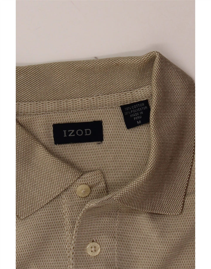 IZOD Polo Hombre Algodón Beige Medio