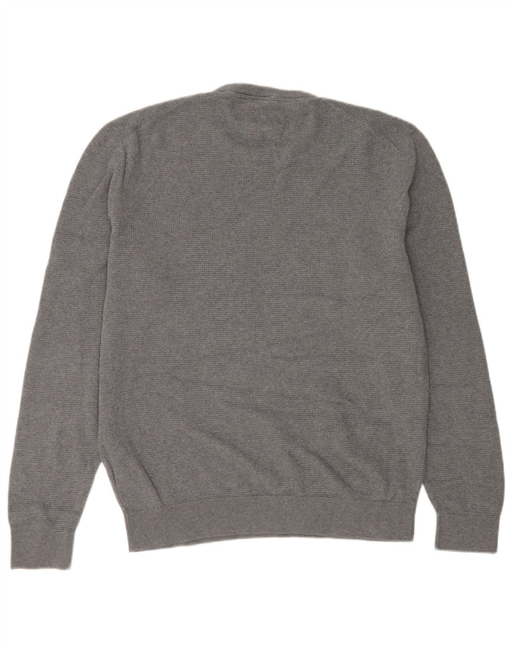 Lerros Jersey De Cuello Redondo Hombre XL Algodón Gris
