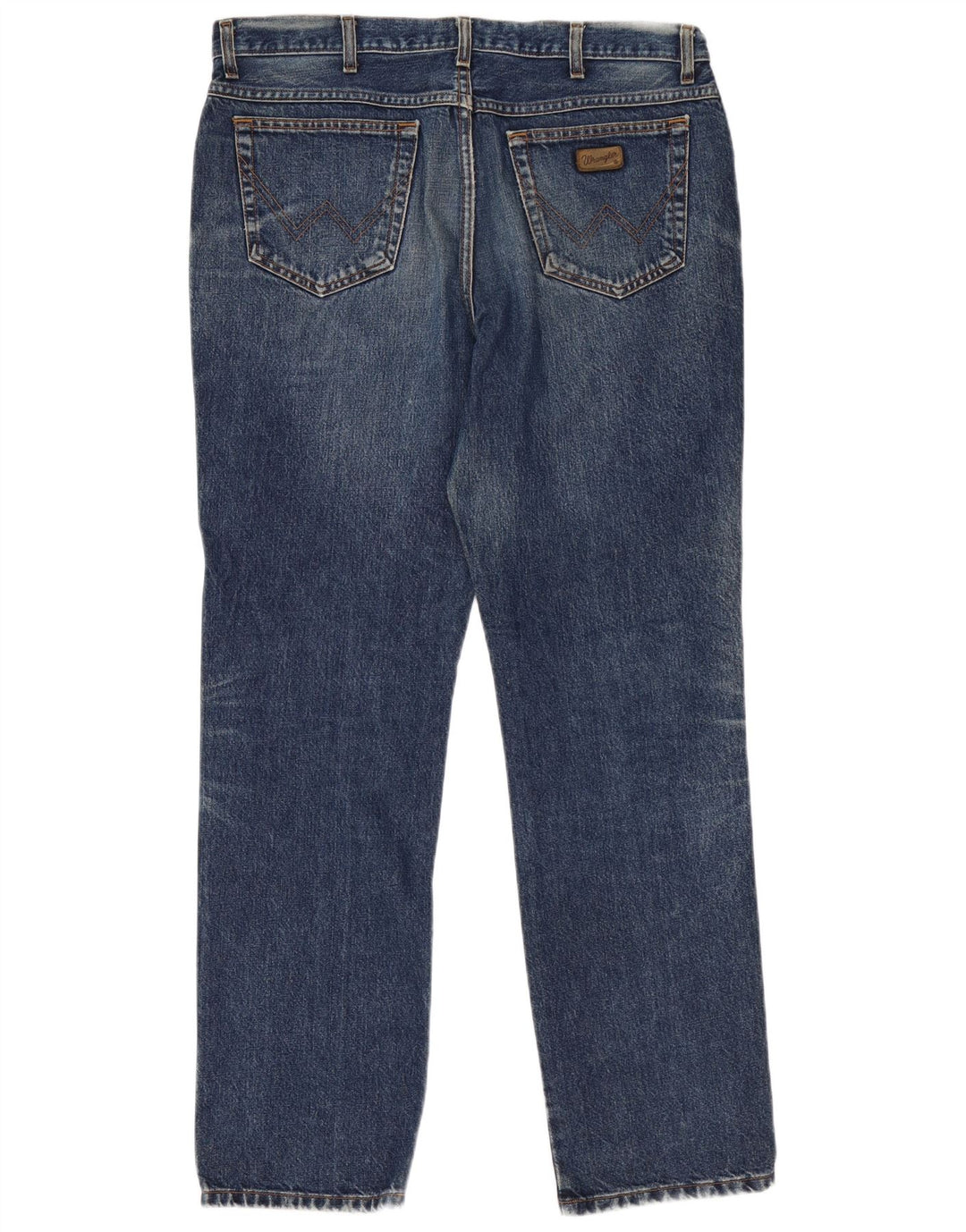 Wrangler Vaqueros rectos Texas para hombre W38 L34 Algodón azul