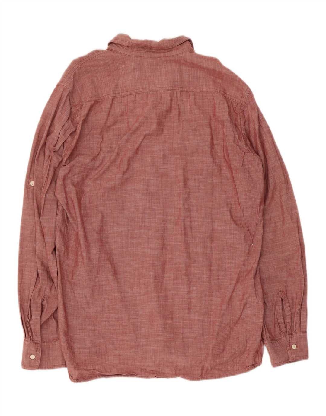 Camisa Levi's para hombre grande de algodón rojo