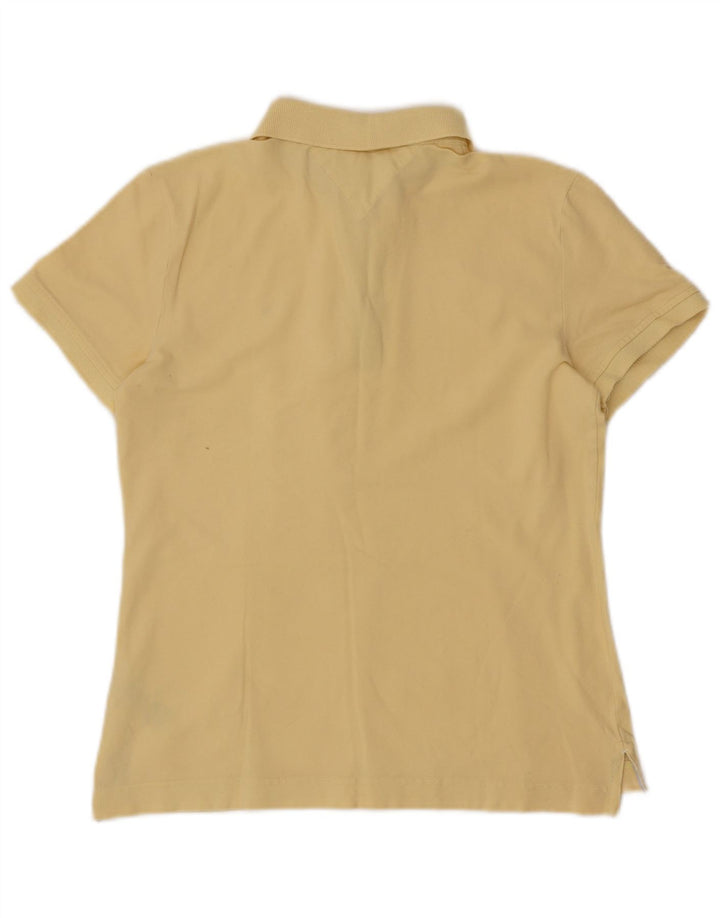 TOMMY HILFIGER Polo para mujer UK 44 Grande Algodón amarillo