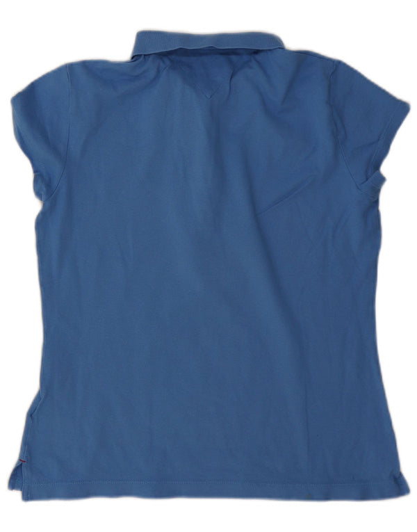 Tommy Hilfiger Polo Slim Fit para Mujer UK 20 2XL Algodón Azul