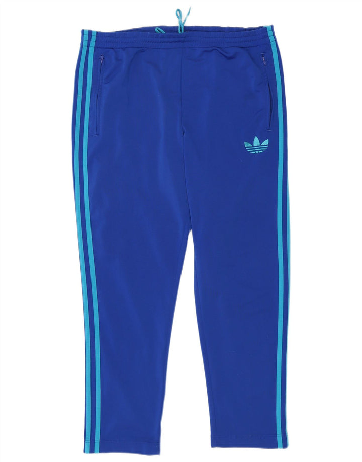 Pantalón De Chándal Adidas Hombre Azul Medio Poliéster