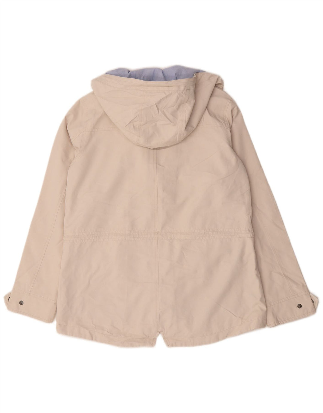 Crew Clothing Chaqueta utilitaria con capucha para mujer UK 10 Small Off White Poliéster