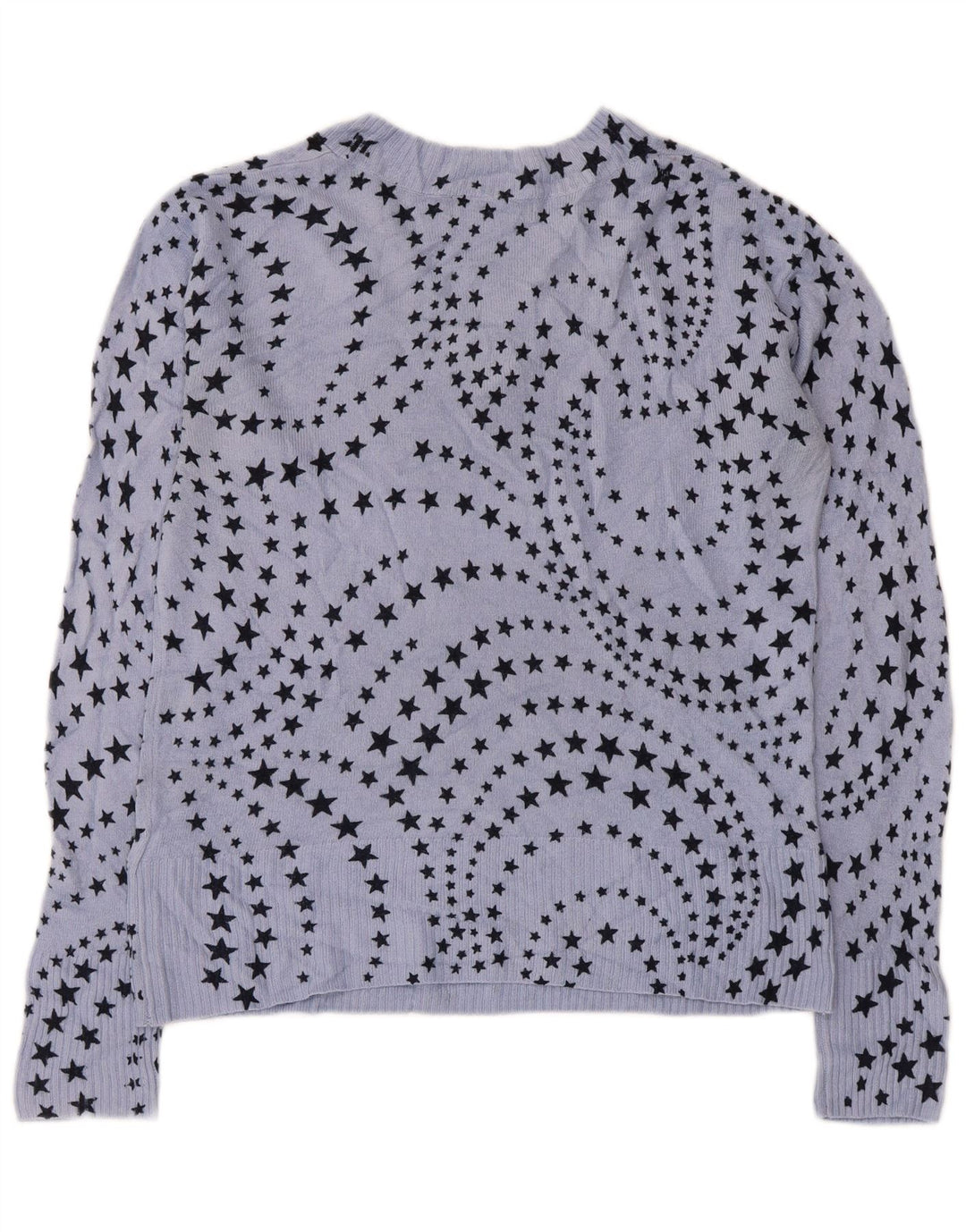 Marks & Spencer Suéter con Cuello en V y patrón Abstracto para Mujer UK 10 Small B