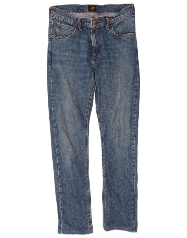Lee Jeans Luke Tapered Slim para Mujer W27 L32 Algodón Azul