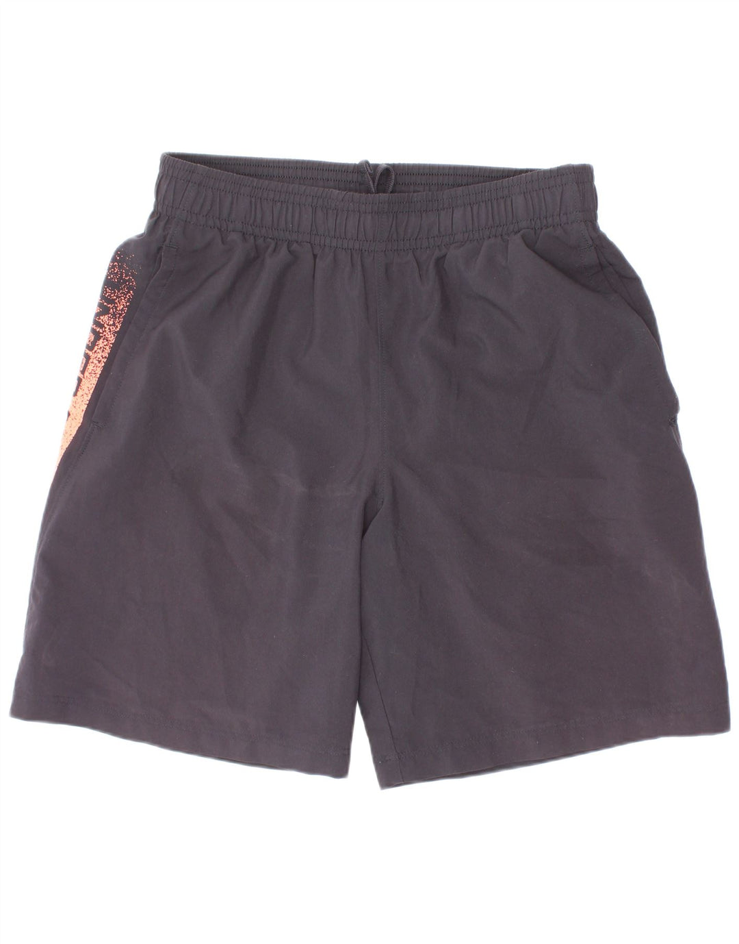 Under Armour Pantalones cortos deportivos con gráficos para niños 9-10 años Mediano Negro Poliéster