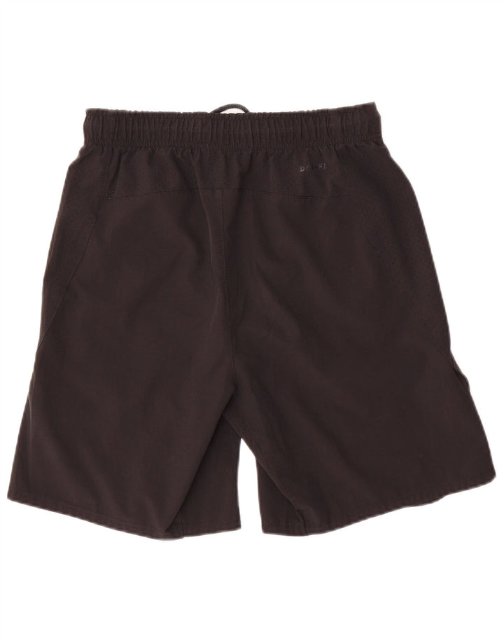Nike Dri Fit Graphic - Pantalones cortos deportivos para hombre (poliéster), color negro