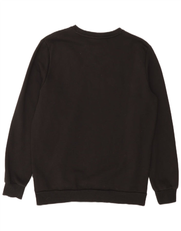 PUMA Sudadera Jumper para Hombre Medium Black Cotton