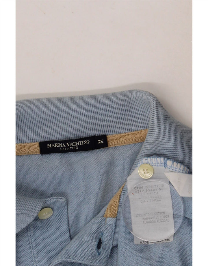 MARINA YACHTING Polo Hombre Algodón Azul Medio