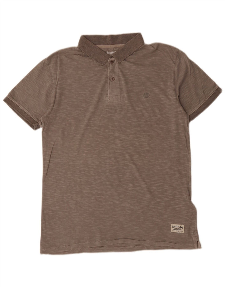 TIMBERLAND Polo Slim Fit de algodón moteado gris medio para hombre