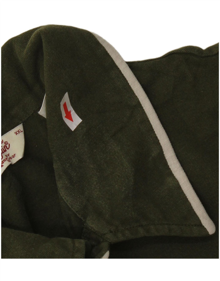 Polo Penguin para hombre 2XL Algodón verde