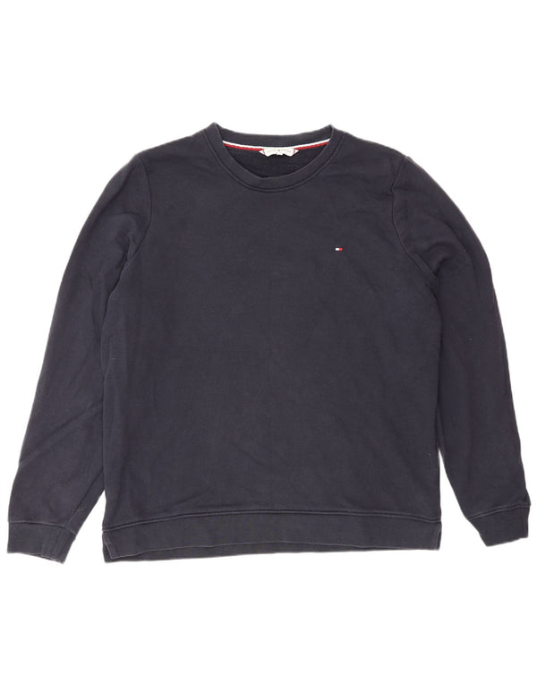 Tommy Hilfiger Sudadera Hombre Jumper XL Azul Marino Algodón