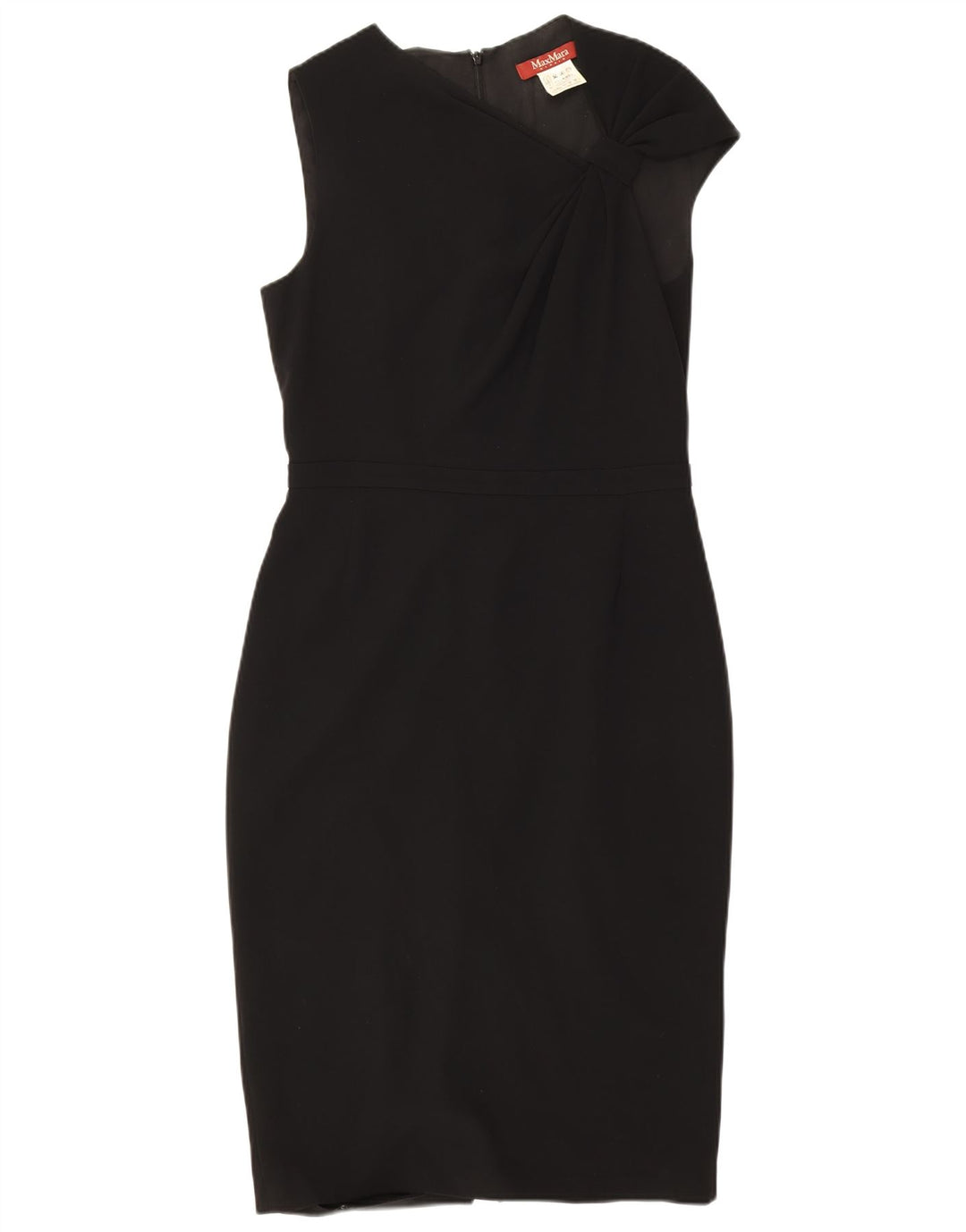 Vestido ajustado sin mangas Max Mara para mujer IT 44 Medium Black