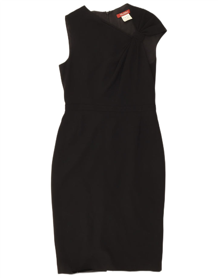 Vestido ajustado sin mangas Max Mara para mujer IT 44 Medium Black
