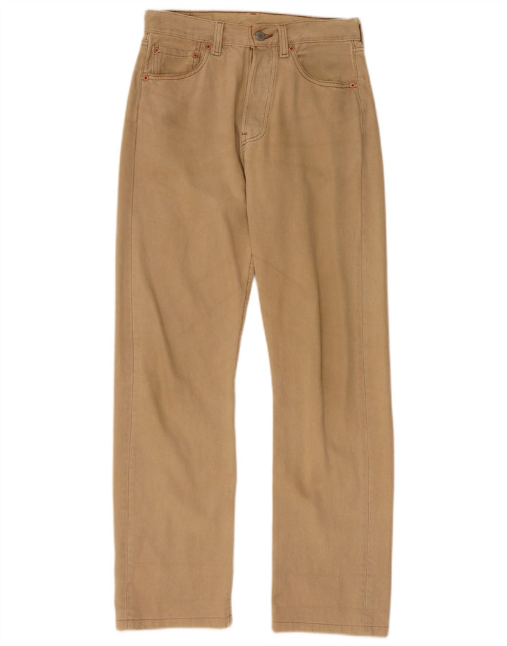 Levi's Hombre 501 Vaqueros Rectos W28 L30 Beige
