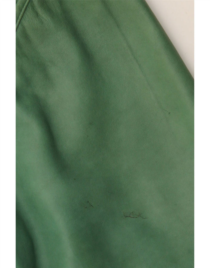C.Comberti Chaqueta de cuero para hombre IT 50 Cuero verde grande