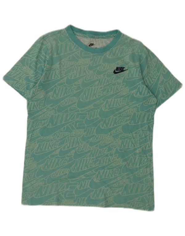 Nike Camiseta gráfica para niños 12-13 años Grande Turquesa Algodón