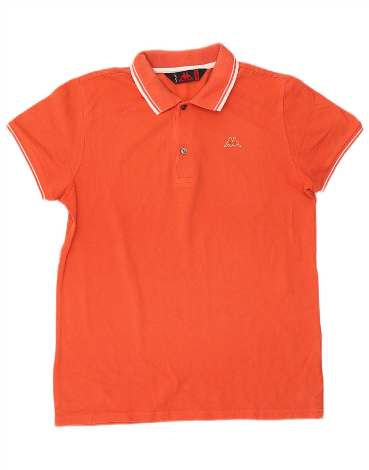 Polo Kappa Hombre Naranja Mediano