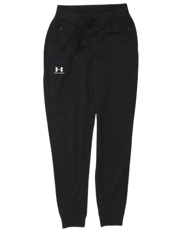 Under Armour Pantalones de chándal para hombre Joggers Small Poliéster negro