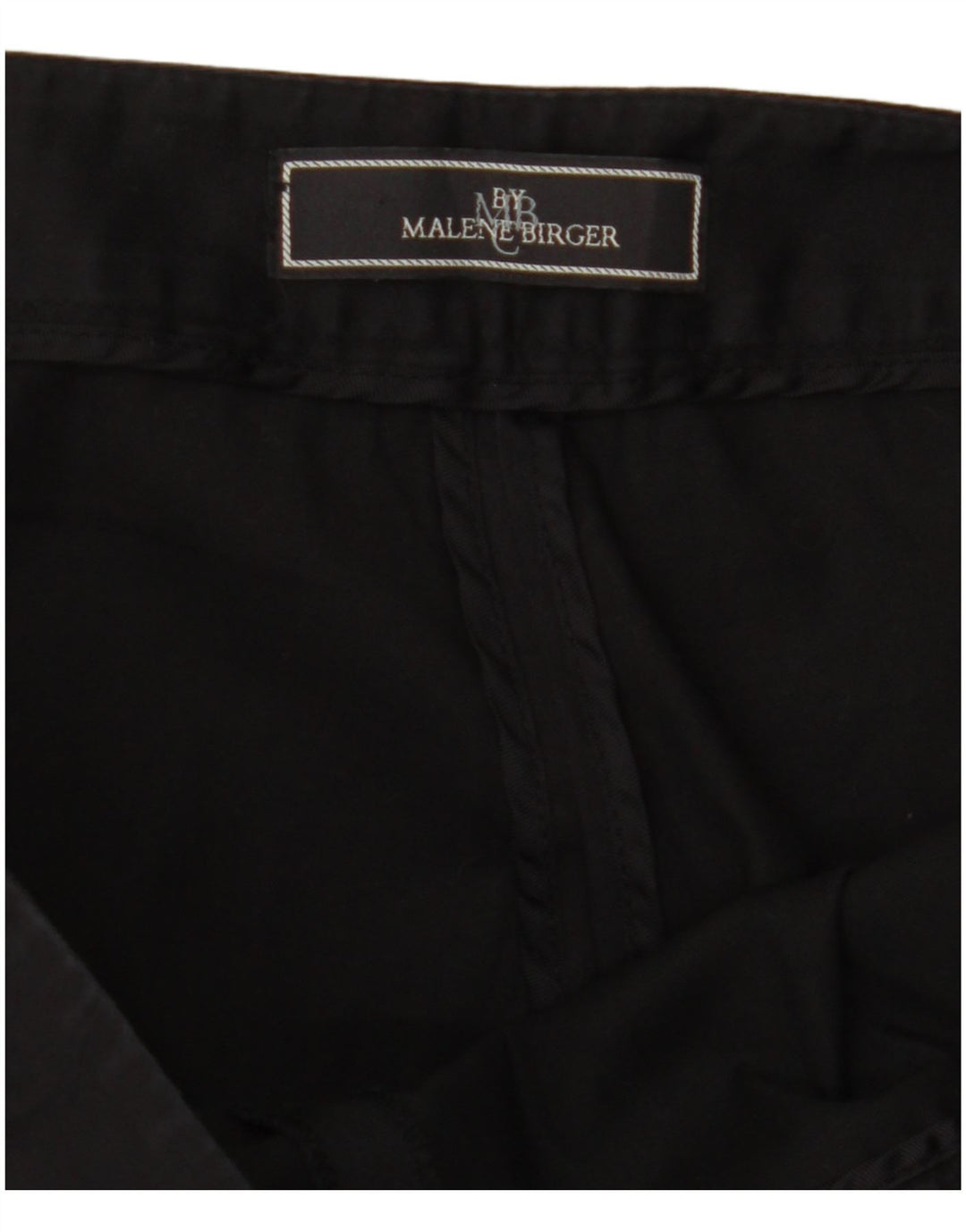 MALENE BIRGER Pantalones cortos ajustados para mujer W30 L27 Azul marino