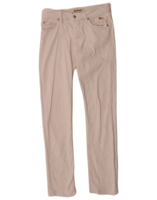 Roy Rogers Vaqueros rectos ajustados para hombre W31 L32 Algodón beige