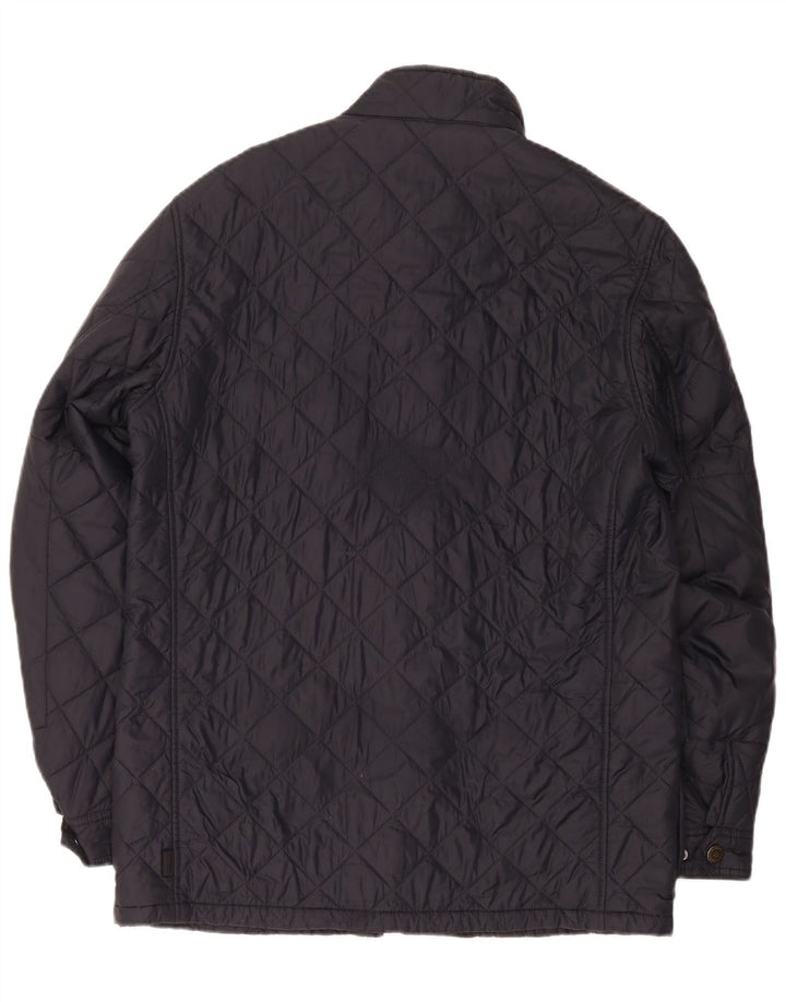 Barbour Chaqueta acolchada para hombre UK 40 Large Poliamida azul marino
