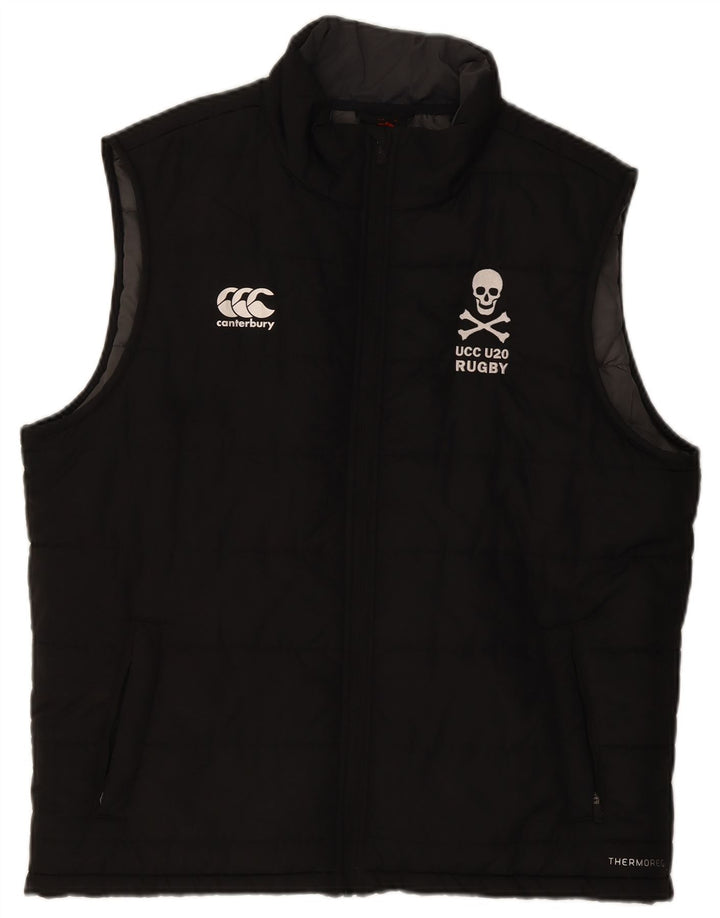 Canterbury Chaleco acolchado para hombre UK 44 2XL Poliéster negro